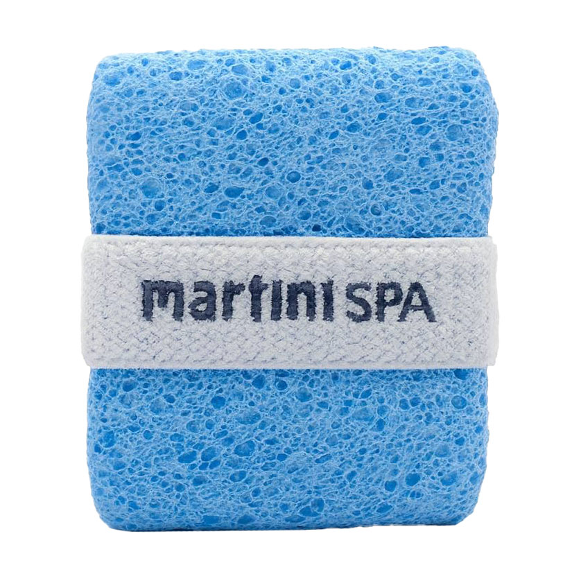Мочалка-тримач для мила MARTINI SPA Soap Holder Sponge Glove блакитна (0670P00)